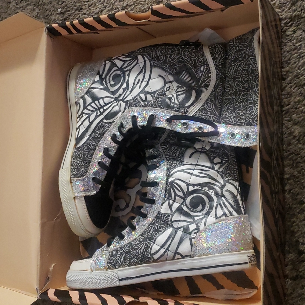 COPY - Ed Hardy Shin High Shoes